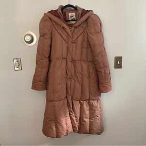 Vintage Saxon Hall Long Down Puffer